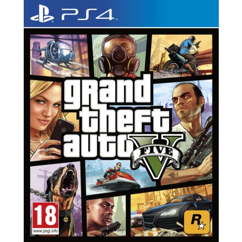  PS4 GTA 5 Használt Játék