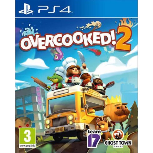  PS4 Overcooked 2 Használt Játék