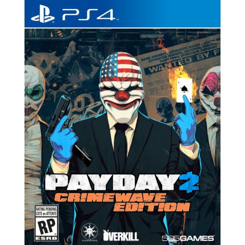  PS4 Payday 2 Használt Játék