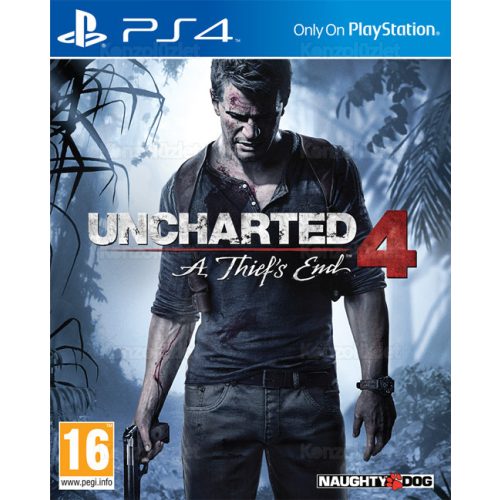 PS4 Uncharted 4 A Thiefs End Használt Játék