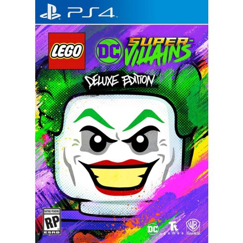  PS4 Lego DC Super Villains Delux Edition Használt Játék