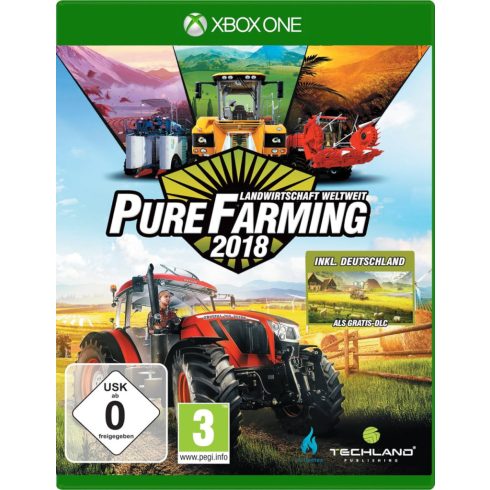  Xbox One Pure Farming 2018 Használt Játék