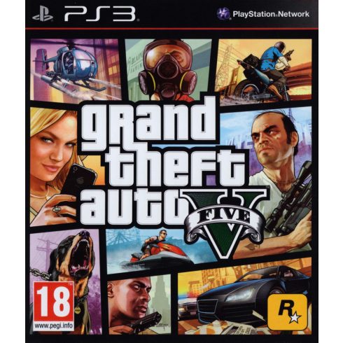  PS3 GTA 5 Használt Játék