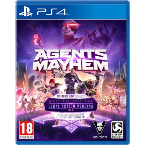  PS4 Agents Of Mayhem Használt Játék