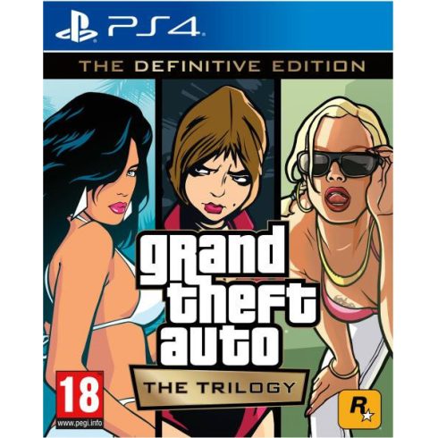  PS4 GTA The Trilogy ÚJ Játék