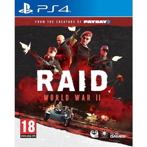 PS4 Raid World War II Új Játék