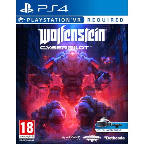  PS4 Wolfenstein Cyberpilot VR Használt Játék