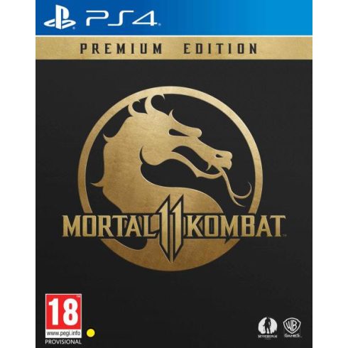  PS4 Mortal Kombat 11 Premium Edi. ÚJ Játék