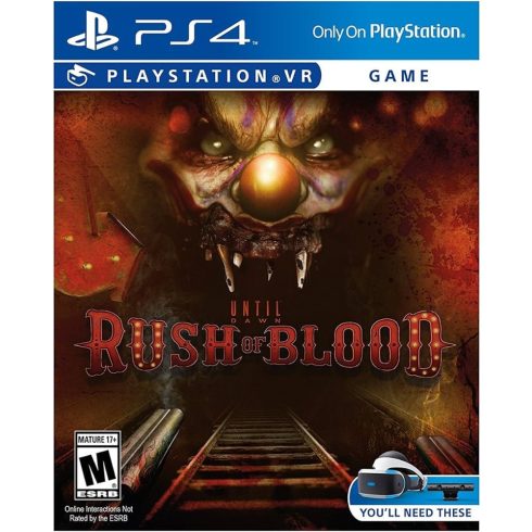  PS4 Until Dawn Blood of Rush Használt Játék