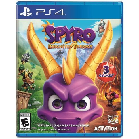  PS4 Spyro Trilogy Használt Játék