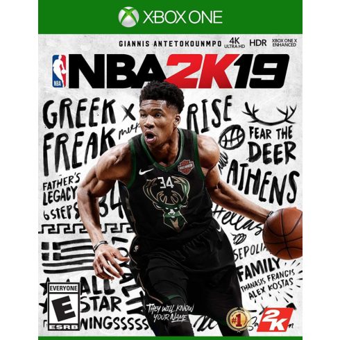  Xbox One NBA 2K19 Használt Játék