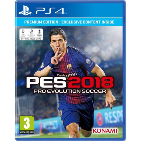  PS4 PES 2018 Használt Játék