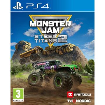  PS4 Monster Jam Steel Titans 2 Használt Játék