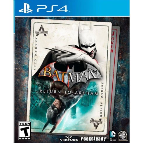  PS4 Batman Return Arkham & Asylum Használt Játék