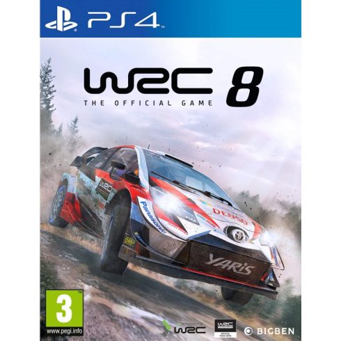  PS4 WRC 8 ÚJ Játék