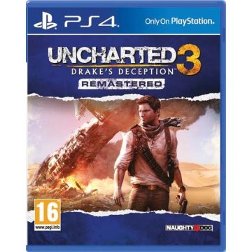    PS4 Uncharted 3 Drake's Deception Remastered Használt Játék