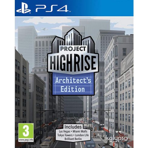  PS4 Project Highrise: Architect's Edition (ÚJ Játék)