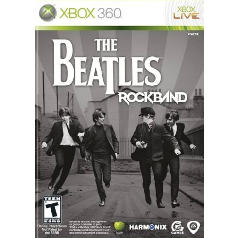  Xbox 360 The Beatles Rockband Használt Játék