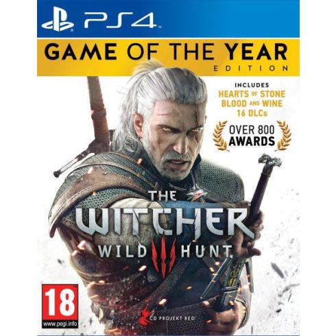  PS4 The Witcher III Wild Hunt GOTY Használt Játék