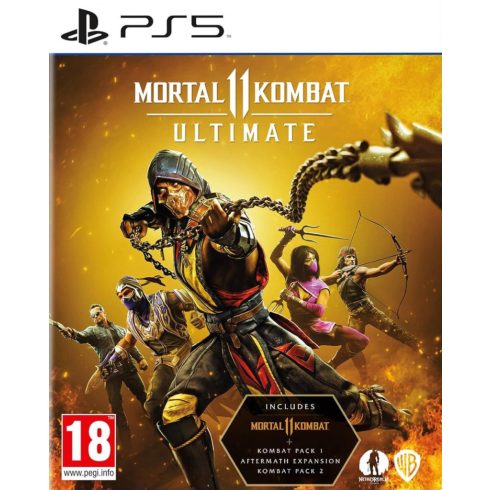  PS5 Mortal Kombat 11 Ultimate  Használt Játék