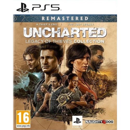PS5 Uncharted Legacy of Thieves Használt Játék
