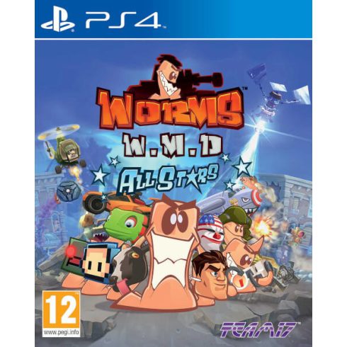  PS4 Worms W.M.D All Stars Használt Játék