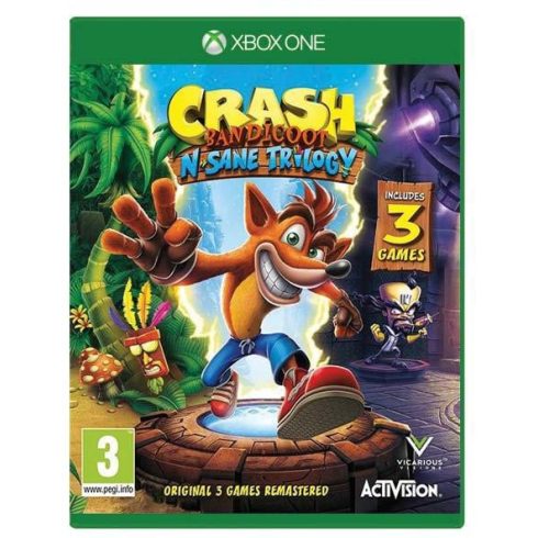 Xbox One Crash Bandicoot N Sane Trilogy (Használt Játék)