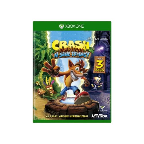 Xbox One Crash Bandicoot N Sane Trilogy (Használt Játék)