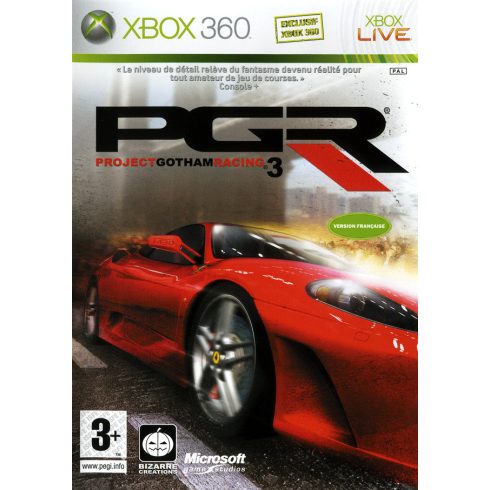 Xbox 360 PGR 3 Használt Játék