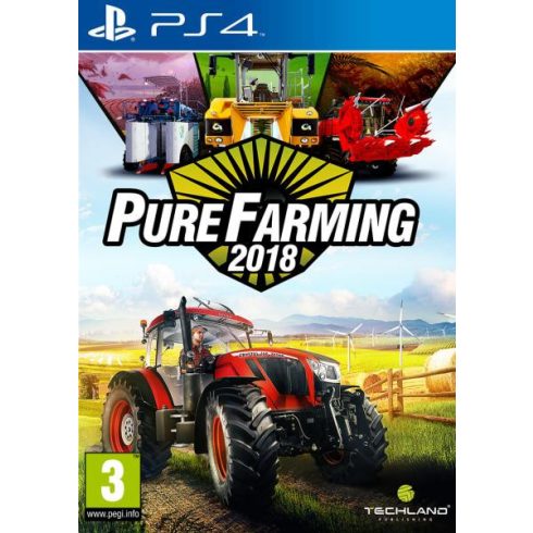 PS4 Pure Farming 2018 Új Játék