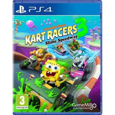 PS4 Nickelodeon Kart Racers 3 Új Játék