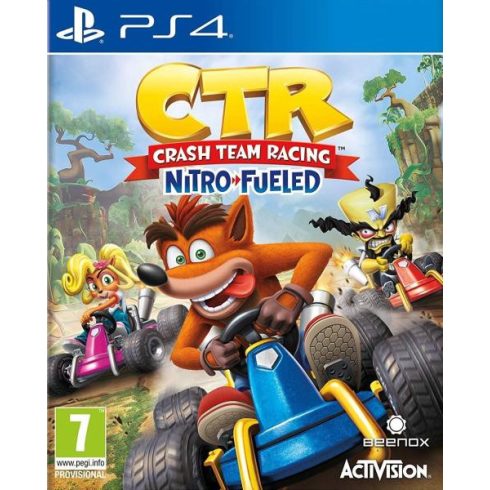 PS4 Crash Team Racing Nitro Fueled Új Játék