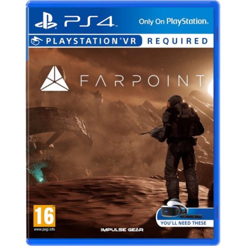 Konzol játék, PS4 Farpoint Használt