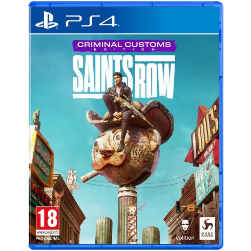 Konzol játék, PS4 Saints Row Criminal Customs Edition Új