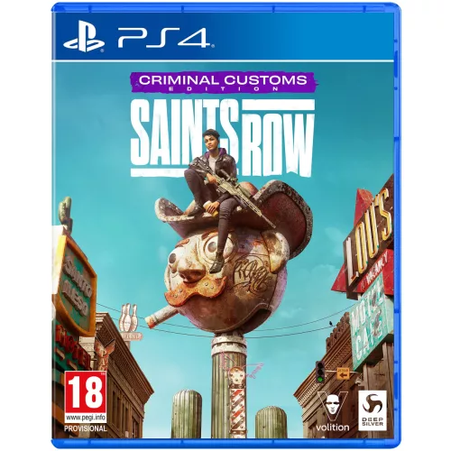 Konzol játék, PS4 Saints Row Criminal Customs Edition Új