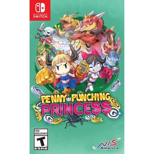Konzol játék, Nintendo Switch Penny Punching Princess Új