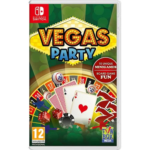 Konzol játék, Nintendo Switch Vegas Party Új