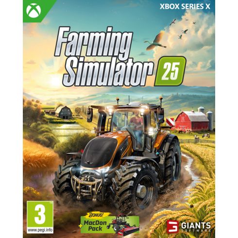 Konzol játék, Xbox Series X Farming Simulator 25 Új