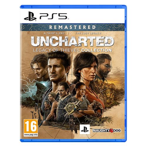 Konzol játék, Ps5 Uncharted Legacy of thieves collection remasted új
