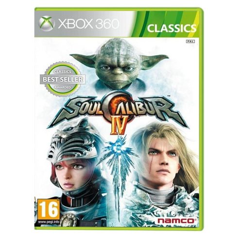 Konzol játék, Xbox 360 Soulcalibur IV Használt