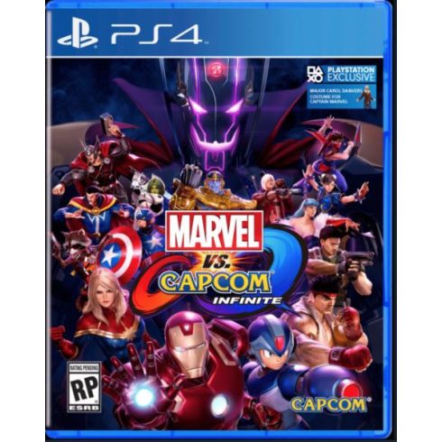 Konzol játék, PS4 Marvel Vs Capcom Használt