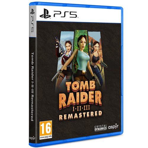 Konzol játék, Ps5 Tomb Raider I-II-III új