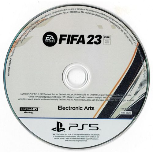 Konzol játék, PS5 Fifa 23 Használt Boritónélküli