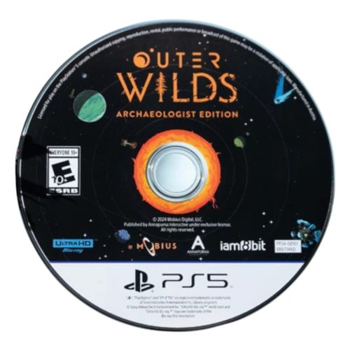 Konzol játék, PS5 Annapurna Interactive Outer Wilds használt Boritónélküli