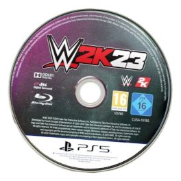 Konzol játék, PS5 WWE 2K23 Használt Boritónélküli