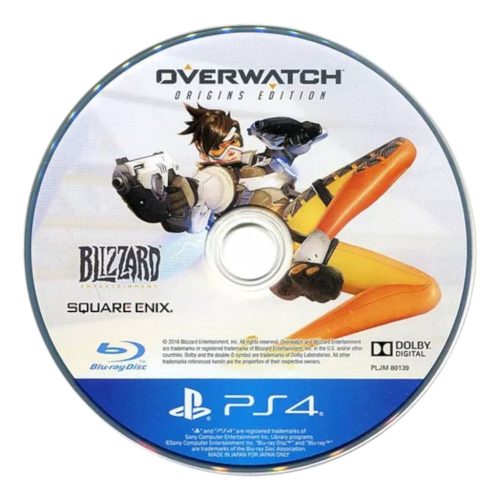 Konzol játék, PS4 OverWatch használt Boritónélküli
