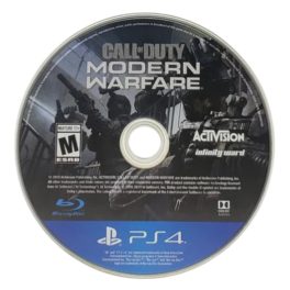  Konzol játék, PS4 Call Of Duty Modern Warfare használt Boritónélküli