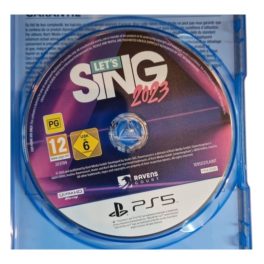   Konzol játék, PS5 Let's Sing 2023 Használt Borító nélküli