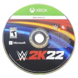   Konzol játék, Xbox Series X WWE 2k22 Használt Borító nélküli