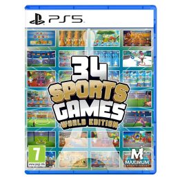   Konzol játék, PS5 34 Sports Games World Edition Használt Borító nélküli